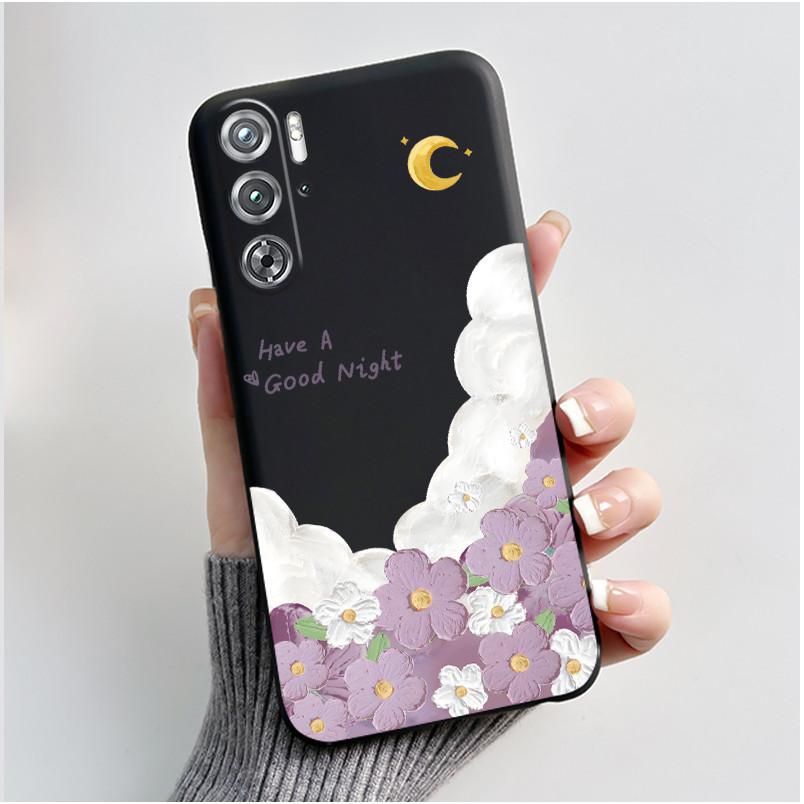 Phone Casing For ZTE Nubia Red Magic 9 9s Pro Plus Case Aesthetic Fashion Cute Cat Black Soft Silicone Shockproof Cover Bumper