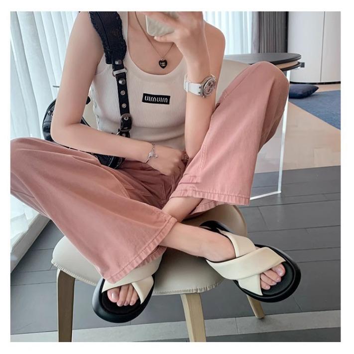 Flip-flops Children Wear Grape Mother Huizhou Women's Shoes In Summer 2025 Spring and Summer Platform Casual Shoes Simple