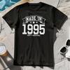 ФУТБОЛКА 'СДЕЛАНО В 1995' - подарок на день рождения 90-х сын папа год рождения дата винтажная футболка Унисекс Футболка