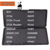 Горячий инструмент Lishi 2 в 1 B111 CY24 DWO4R DWO5 F038 GT15 GM37 GM39 HU49 HU46 HU87 HON58R HON70 HYN11 HY15 HYN7R HY16 HY17