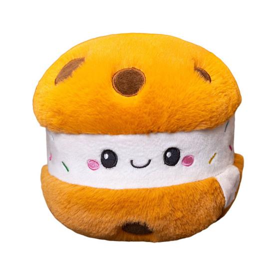 Мультяшный торт ко дню рождения, плюшевая игрушка, мягкая кукла, подушка, милый хлеб, десерт, торт, кукла, плюшевые украшения, украшение для дня рождения для девочек