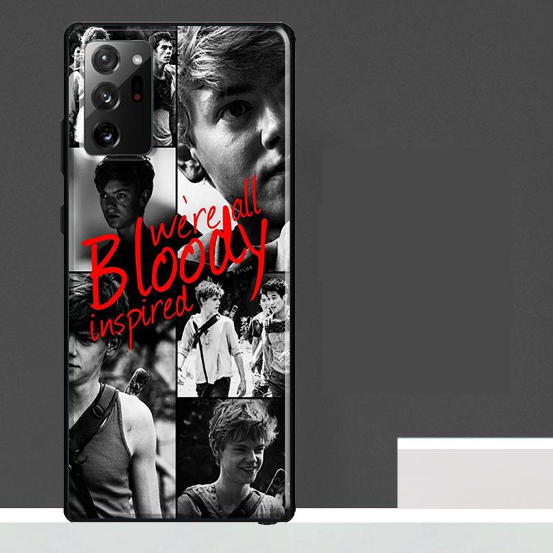 Чехол Maze Runner Ньют для Samsung Galaxy S25 Ultra S21 S22 S23 S24 Ultra S9 S10 S20 Plus S25 FE