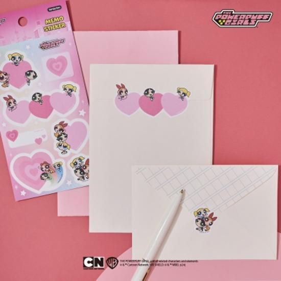 Наклейка-памятка Ten by Ten Powerpuff Girls, популярная фраза в Корее.