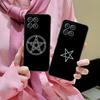 Эстетичный чехол-пентаграмма для телефонов Honor 90 80 70 60 50 30 20 10 9 8 7 Pro S SE Lite 5G Мягкий ударопрочный чехол из ТПУ