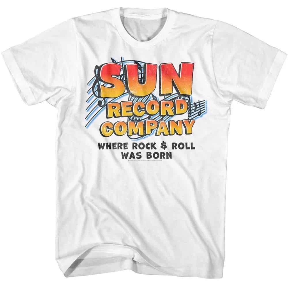 Sun Records Musical Notes Men's T Shirt