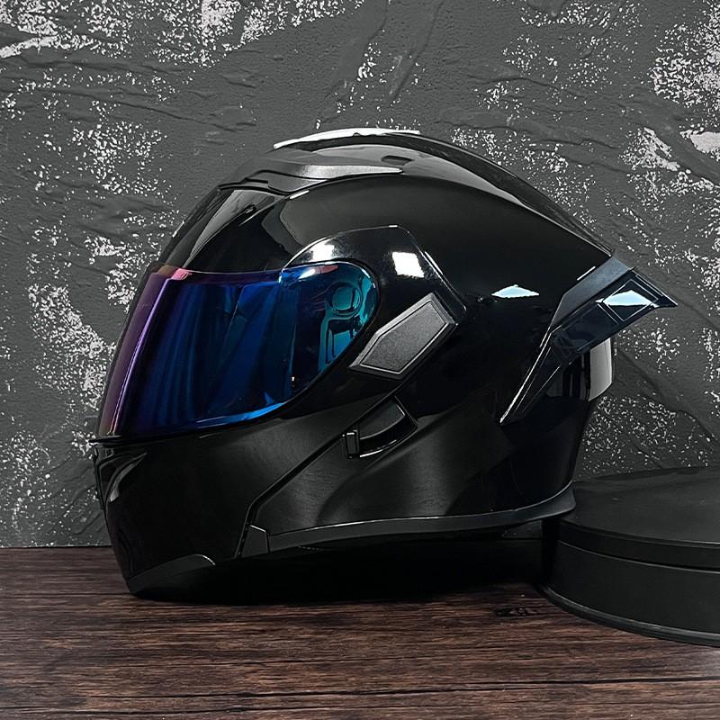 JIEKAI Modular Flip-Up Motorcycle Helmet Men Women ABS Full Face With Dual Visor Scooter Bike Riding