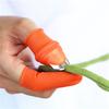 Silicone Thumb Knife Finger Protector Vegetable Mini Knife Plant Scissors Lawn Mower