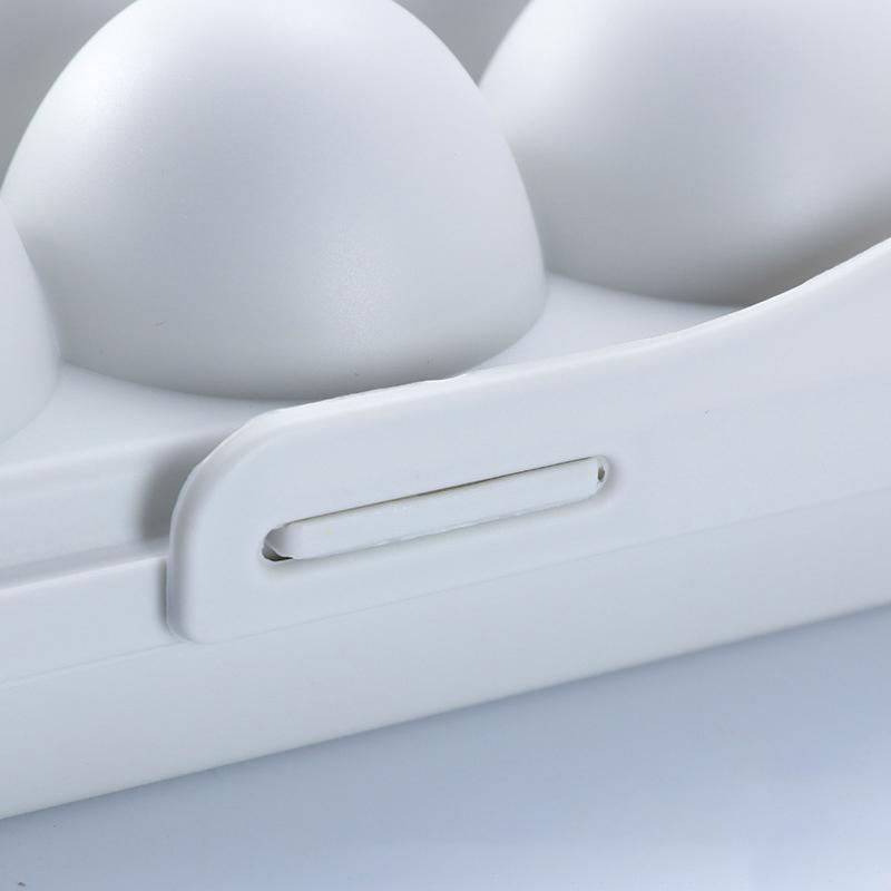 Портативный ящик для хранения яиц 12/18, органайзер для хранения в холодильнике, лоток для яиц