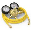 Регулятор азота BHBL + шланг, выходное давление 0-800 PSI и 0-4000 PSI, входное соединение CGA580 и штуцер с наружной резьбой 1/4 дюйма