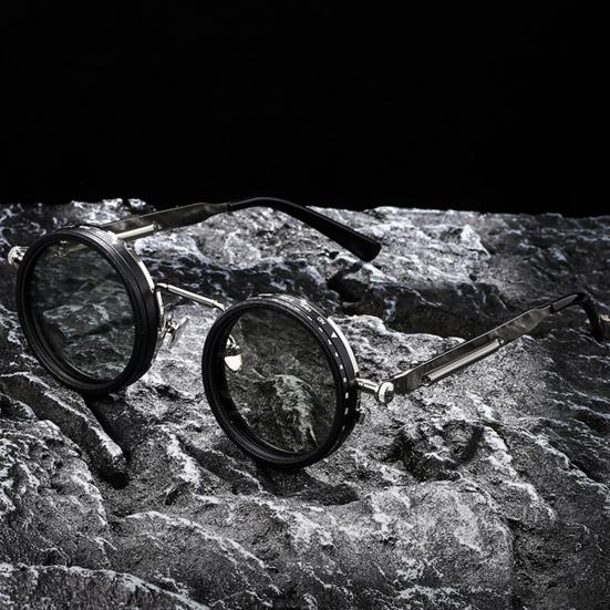 Регулируемые по тону поляризационные солнцезащитные очки 1-9 передача круглые очки с линзами с ND-фильтром для мужчин защита от УФ-лучей очки для пляжа путешествий