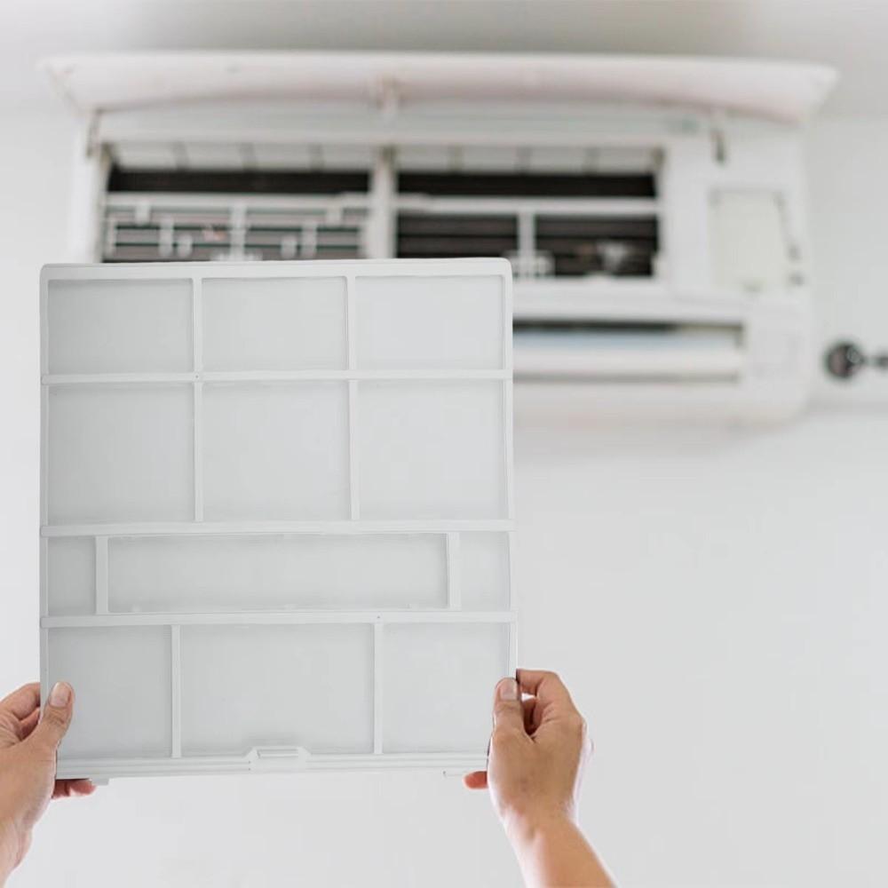 Plastic Air Conditioner Filter Screen Antibacterial Outlet Air Vent Cleaning Filter Office Indoor