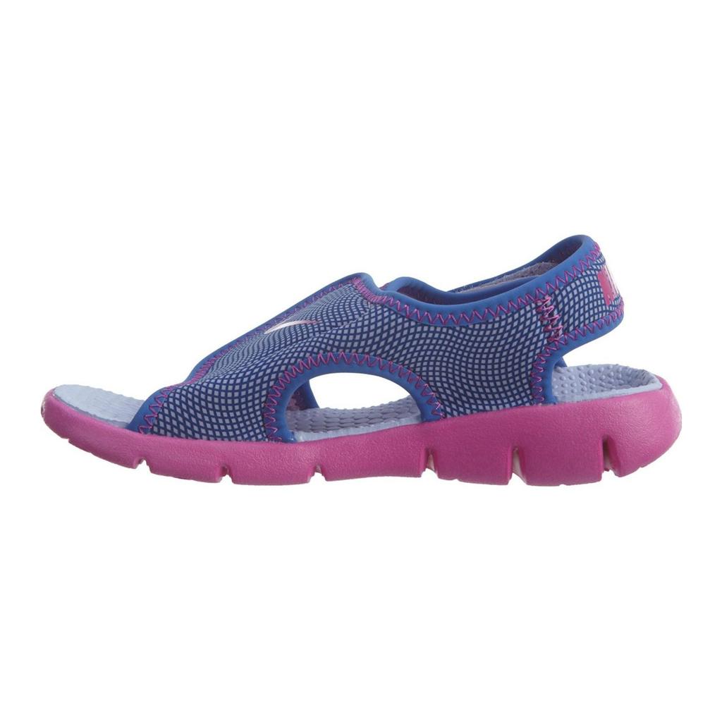 Nike Sunray Adjust 4 Нескользящая Амортизация Износостойкие Дышащие Детские Сандалии Фиолетовые Детские 386520-504