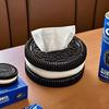 Креативная Минималистичная Коробочка для салфеток Oreo Домашняя Гостиная Спальня Настольная Роскошное Ощущение Коробочка для салфеток Декоративное Украшение