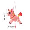 Cartoon Zodiac Horse Lantern PVC Blessing Lantern Handheld Lantern  Celebration Event