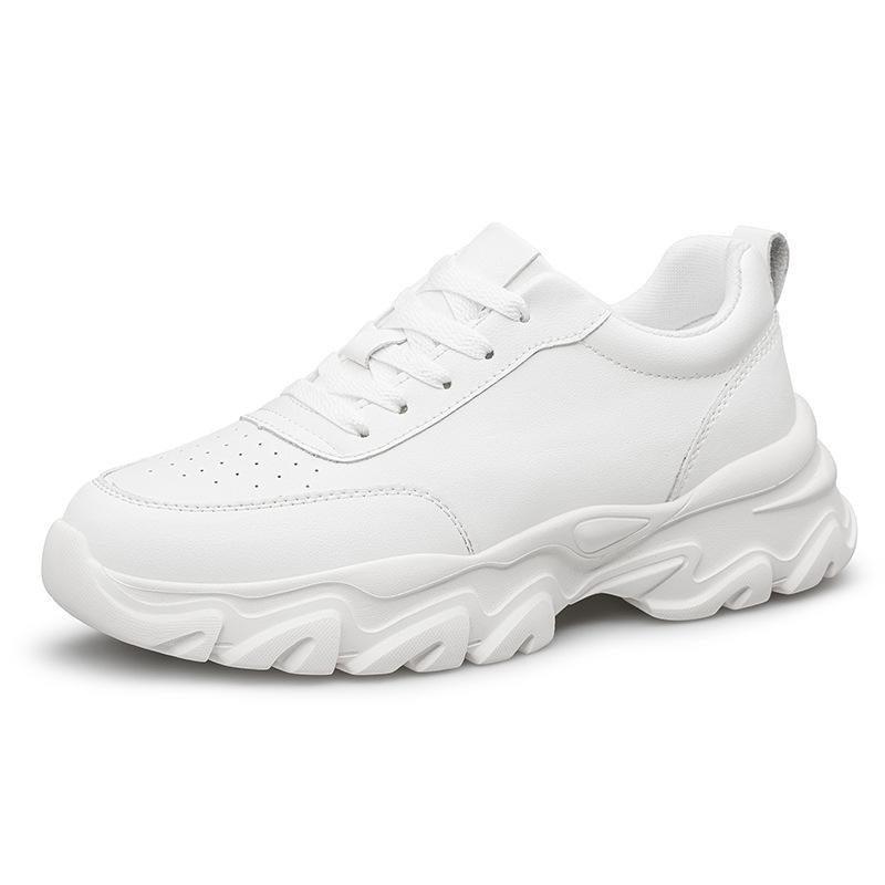 Мужская обувь 8 см дышащая на толстой подошве обувь для увеличения роста мужская 6 маленьких белых кроссовок спортивная обувь повседневная обувь для скейтборда тренд