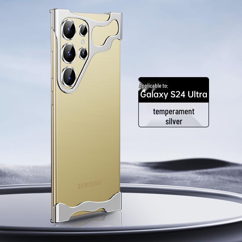 Прочный металлический чехол для Samsung Galaxy S24+ с защитой от падений – Стильный европейский и американский дизайн