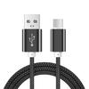 Type-C USB Fast Charging Braided Cable for Samsung S24 A53 Xiaomi 11 12 13T Redmi Note 10S 11S 12T Honor X7 X8 X9 OPPO VIVO POCO