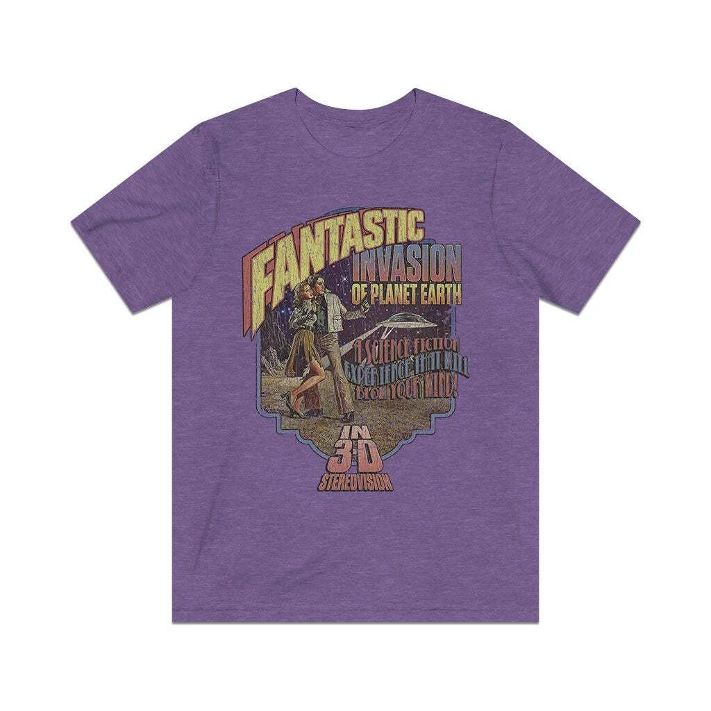 Fantastic Invasion of Planet Earth 1976 Vintage Men's T shirt