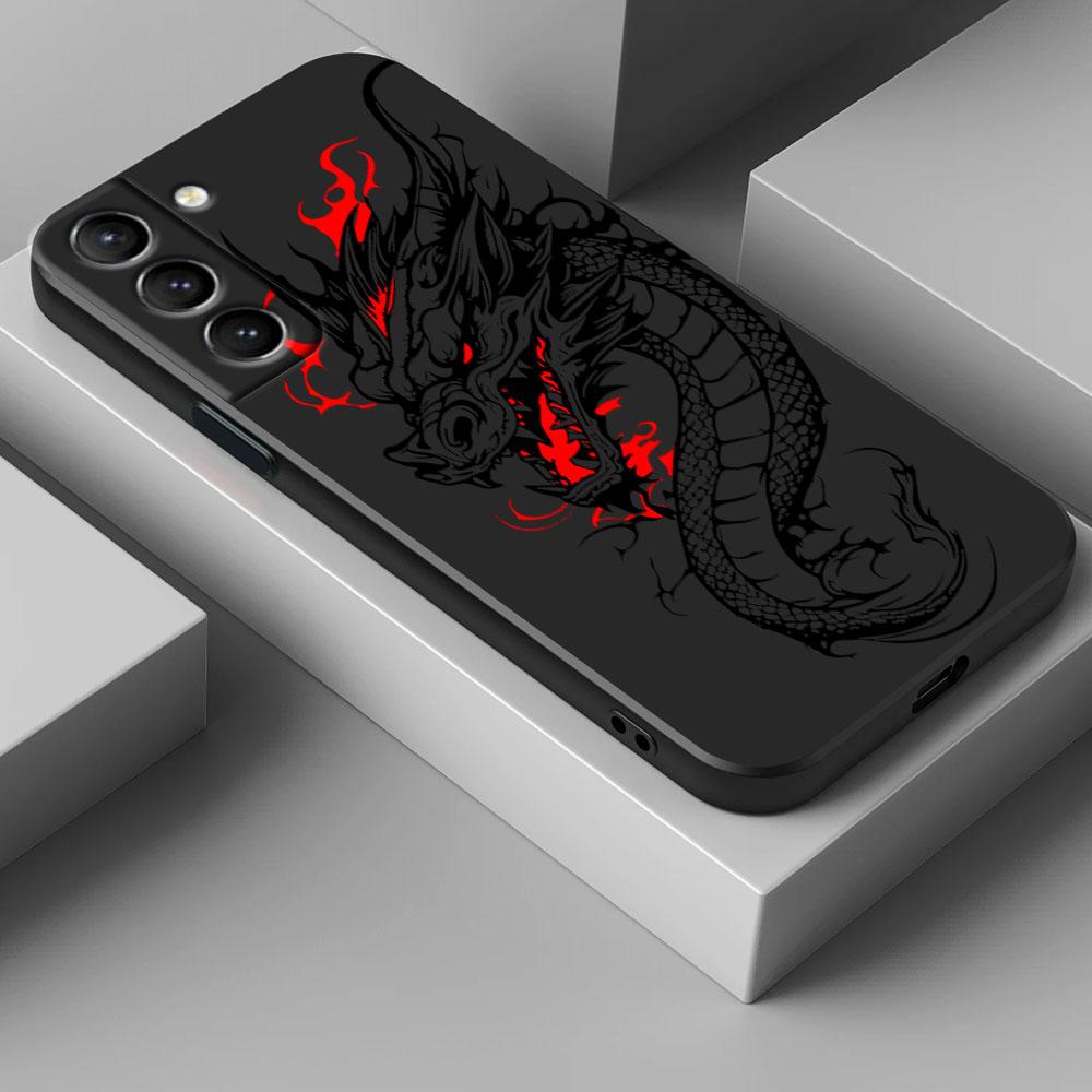 Fashion Dragon Tattoo Pattern Phone Case For Samsung Galaxy S26 Ultra Cases S25 FE S24 S23 S21 Ultra S20FE S22 S26 Plus 5G Cover