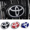 3D эмблема с логотипом автомобиля для Toyota Corolla Camry RAV4 LANDCRUSER Highlander Yaris Vios Alphard Prado Reiz Wish, Решетка радиатора и капот