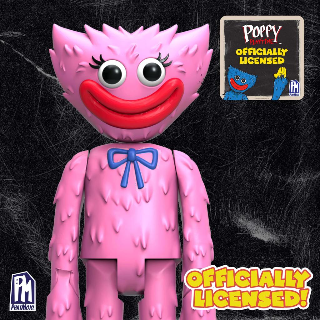 Poppy Playtime Kissy Missy Deluxe Action Figure Inches Series - Face-Changing (12 Tall, 1) [Officially Licensed]