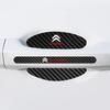 ATU4  Car Door Handle Protective film Carbon fiber Door Door Threshold Anti-scratch Sticker For Citroen C3 C4 DS4 C5 C5X C-Quatre