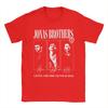 Футболки Jonas Brothers Living The Dream Tour для мужчин 100% хлопок Футболка с круглым вырезом Футболки С коротким рукавом Одежда С графическим принтом