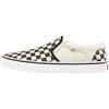 Кеды-слипоны VANS Asher Черно-белая клетка, холщовые