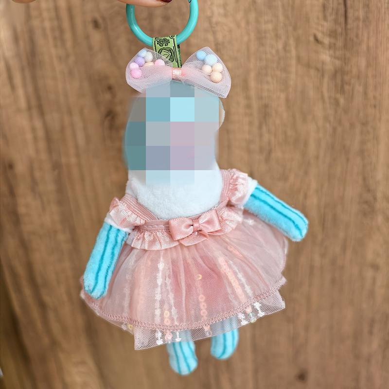 [Cloth Only] the Princess Style Clothes for 15cm  Doll, Spring New Princess Dress Dress with Bow Headband.
