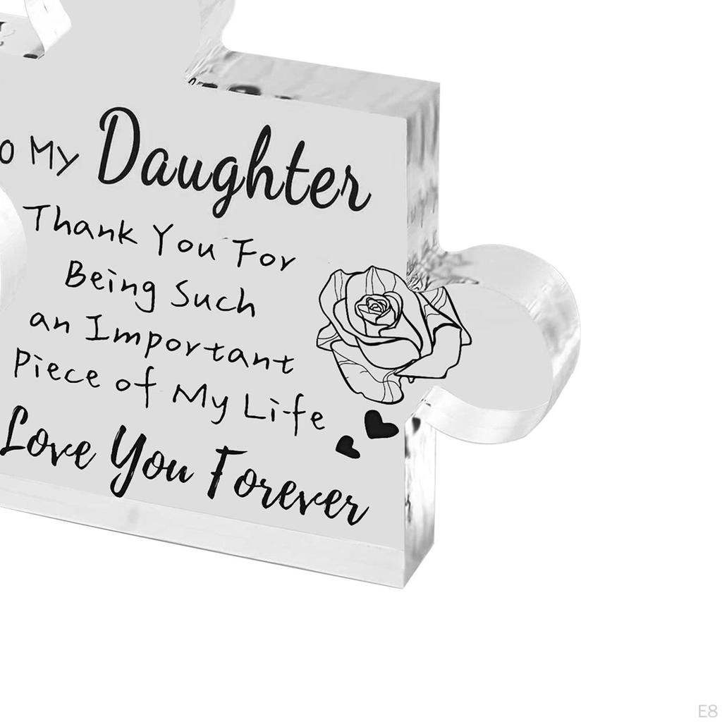 Индивидуальная акриловая скульптура-головоломка для декора