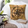 Направления Роза ветров И Мир Наволочка Принт Ткань Наволочка Декорация Наволочка для подушки Домашняя Квадратная