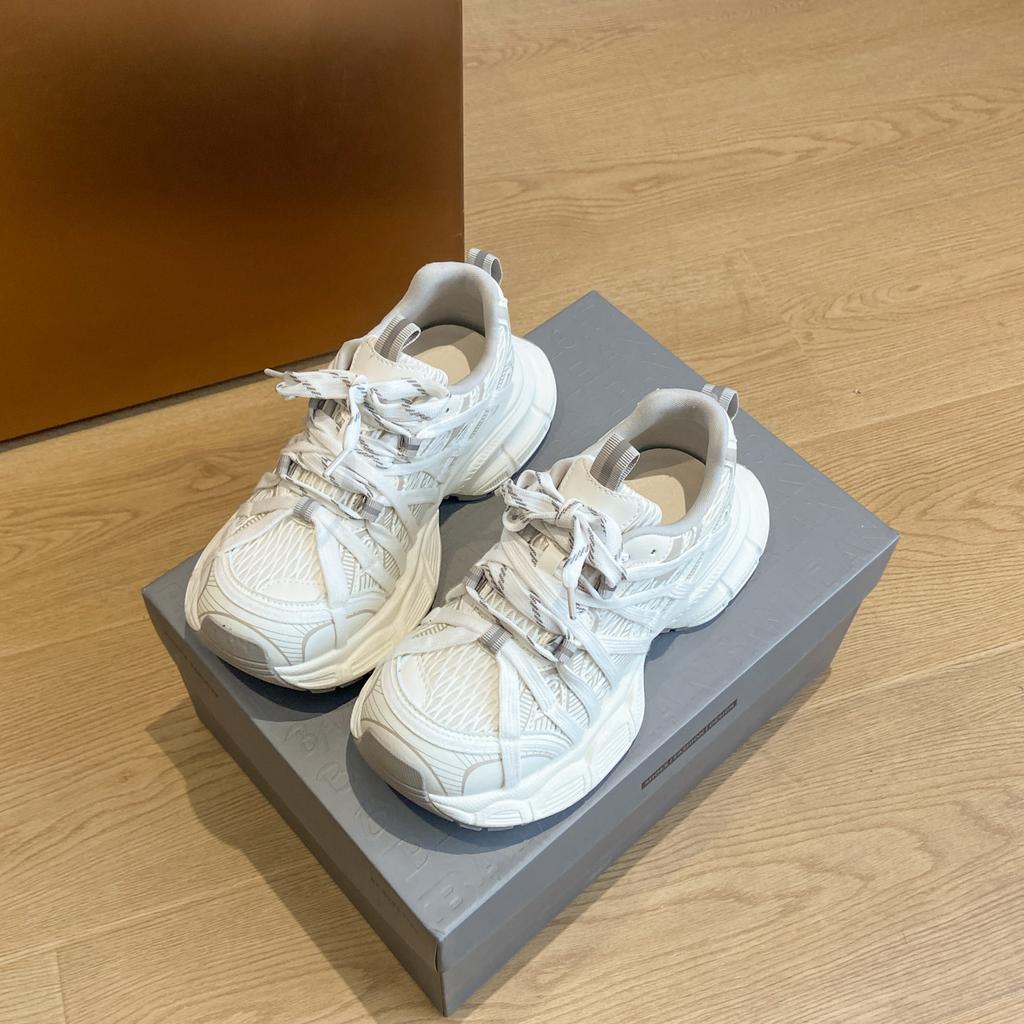 Весна-лето 2025 новая ретро спортивная повседневная обувь кроссовки для папы женские на платформе маффин универсальная женская обувь модные кеды