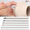 6pcs/set Stainless Steel Hole Puncher for Pottery Clay Holing Sculpture Carving Cutting Puching Tools Pot Vase Moldeling Tool