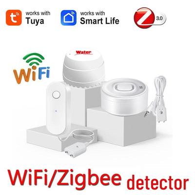 Умный WiFi-детектор протечки воды и сигнализация Tuya Zigbee для кухни