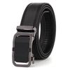 PULO Alloy Automatic Buckle Fashionable Men's Genuine Leather Belt High-end Simple Belt