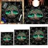 Tarots Tablecloth Tree Of Lifes Astrologys Altars Cloth Divinations Cards Table Cloth Tapestries Decors Witchcrafts Supply
