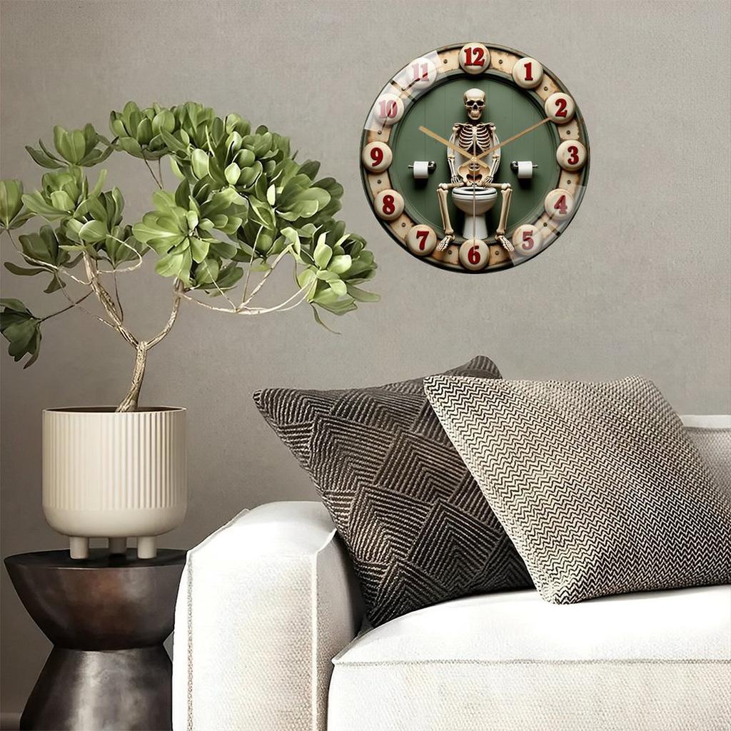 30cm Diameter Glass Wall Clock that You Will Look at and Appreciate Every Day