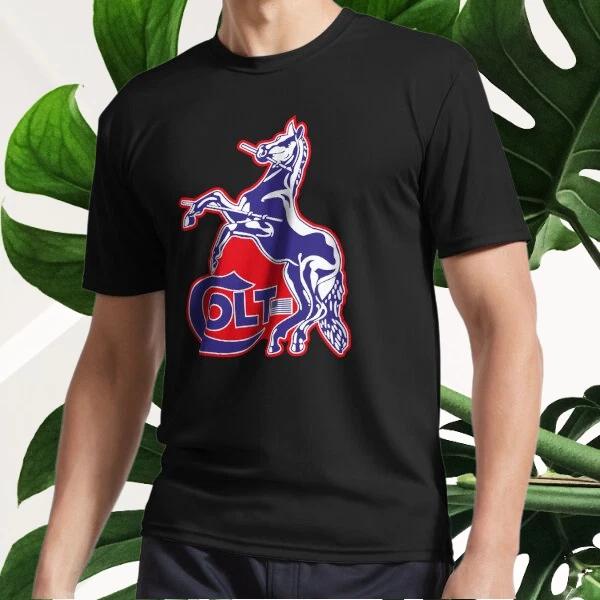 New Colt Tshirt Colt Classic Logo Active Logo T-Shirt Funny Size S to 5XL