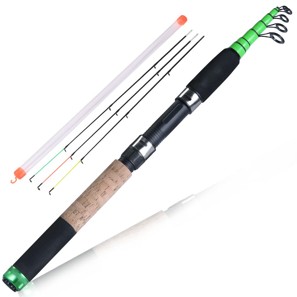 SOUGAYILANG Удочка 3 м телескопическая мини-спиннинговая удочка из углеродного волокна, фидер, инструмент для удочки