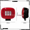 LED for Car, Motorcycle, and Jeep Off-Road Spotlights: Wrangler A-Pillar & Front Bumper Compatible