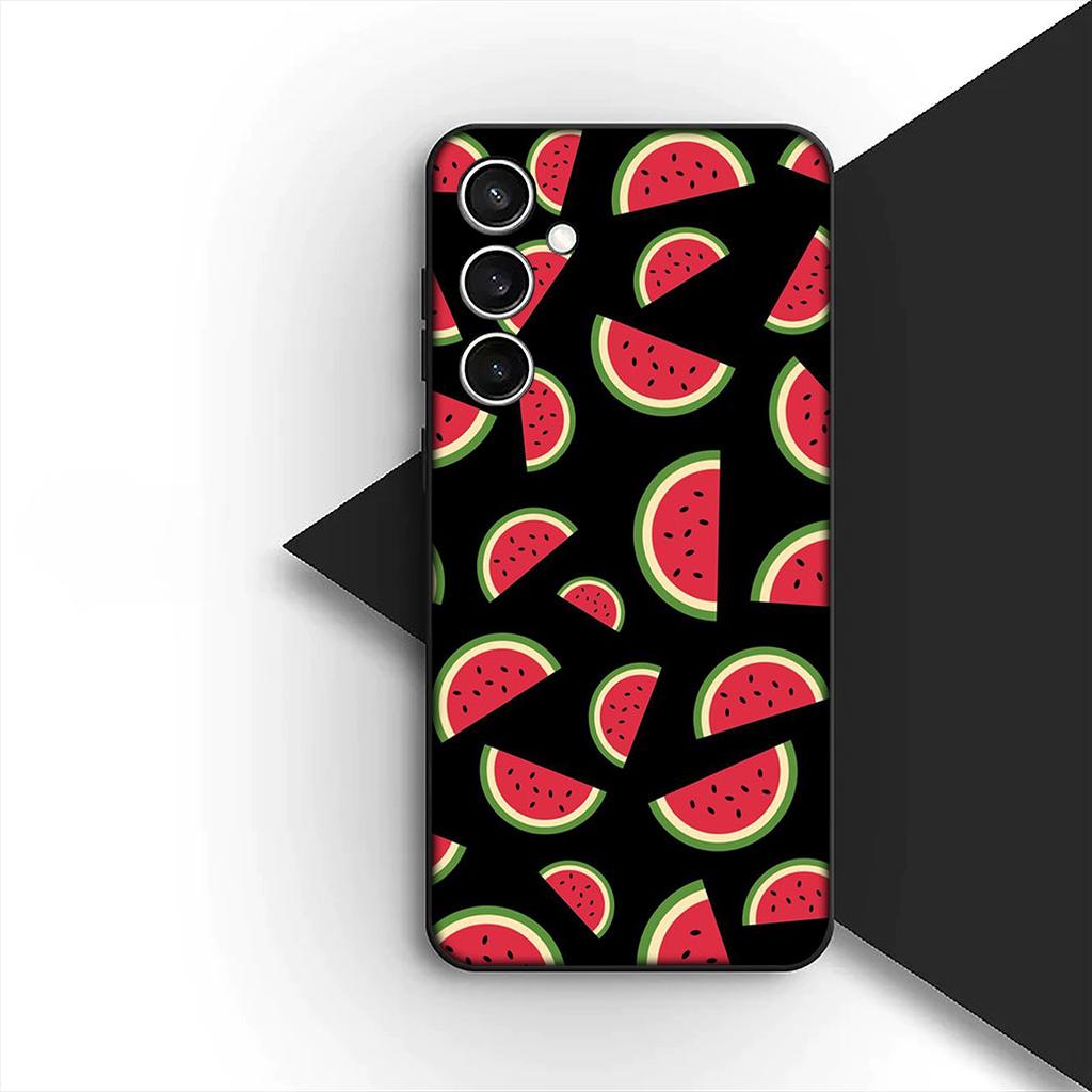 Cover for Samsung Galaxy S10 S8 S9 Plus A33 A34 A31 70 A71 A72 Note 20 9 8 S10E Phone Case Watermelon Fruit Strawberry Summer