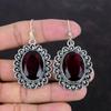 Faceted Mozambique Garnet Earring Gemstone Jewelry Handmade Earrings 925 Sterling Silver Earring Antique Jewelry Women Earring Wedding Gifts