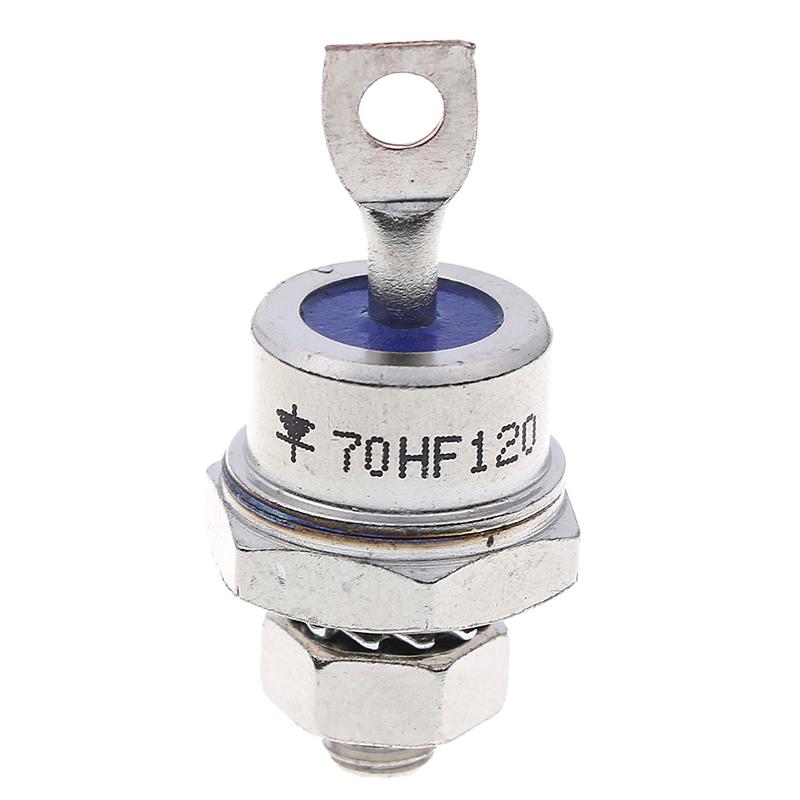 1 x 70HF120 70A 1200V Мощный выпрямитель металлический штыревой выпрямительный диод