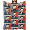 Music Retro Sal Vulcano Retro Vintage Throw Blanket Comforter Decorative Sofas Luxury Picnic Blankets