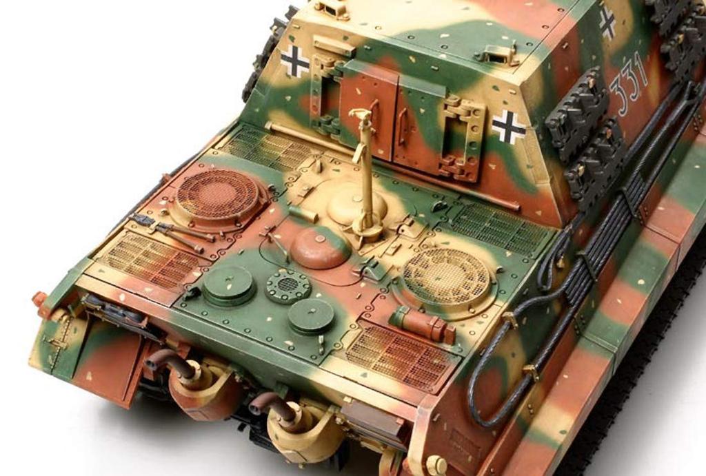 Tamiya Military Miniature Series Немецкая армейская тяжелая САУ Jagdtiger, ранняя модель из пластика 35295 1/35 № 295