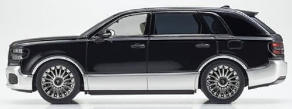Kyosho Original Масштаб Toyota Century с отделкой Fromage KS03926BS 1/43 (Ринпо) (Black / Silver) Интерьер, Модель,