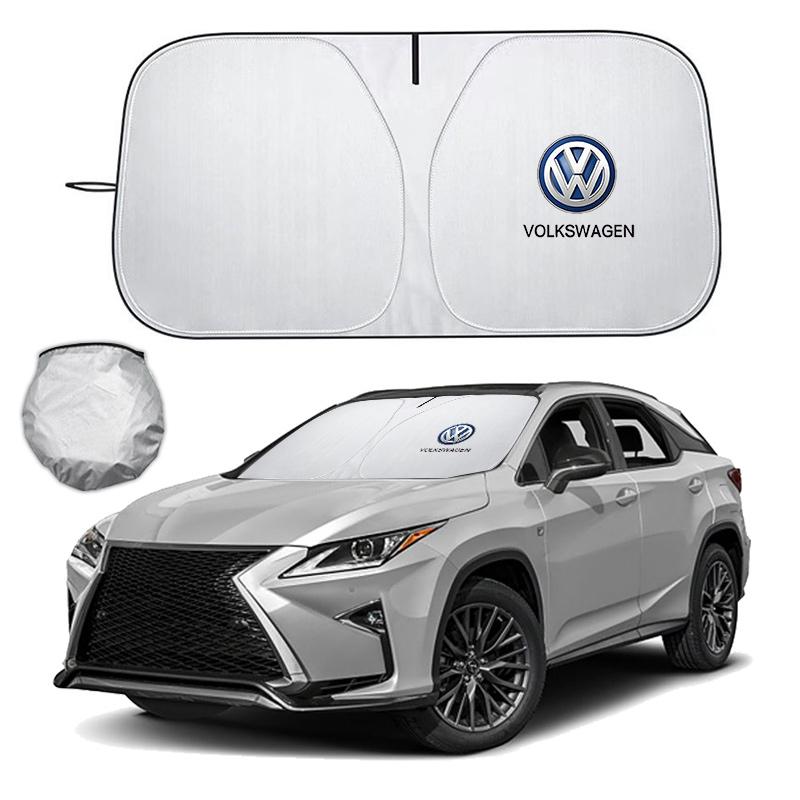 Foldable Car Windshield Sun Shade Cover UV Protector Board For Volkswagen VW Polo Golf T5 T4 Touran Golf GTI Passat Scirocco GTD RD1