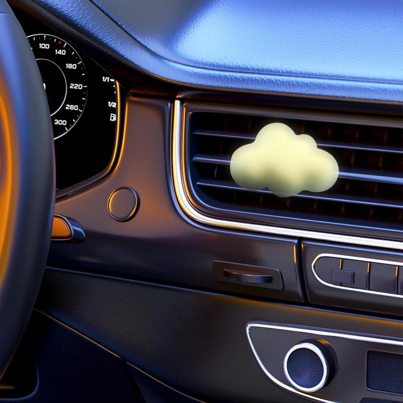 Милый автомобильный освежитель воздуха в форме облака, освежитель воздуха, диффузор, вентиляционные зажимы, вредный автомобильный диффузор для ароматерапии, салон автомобиля