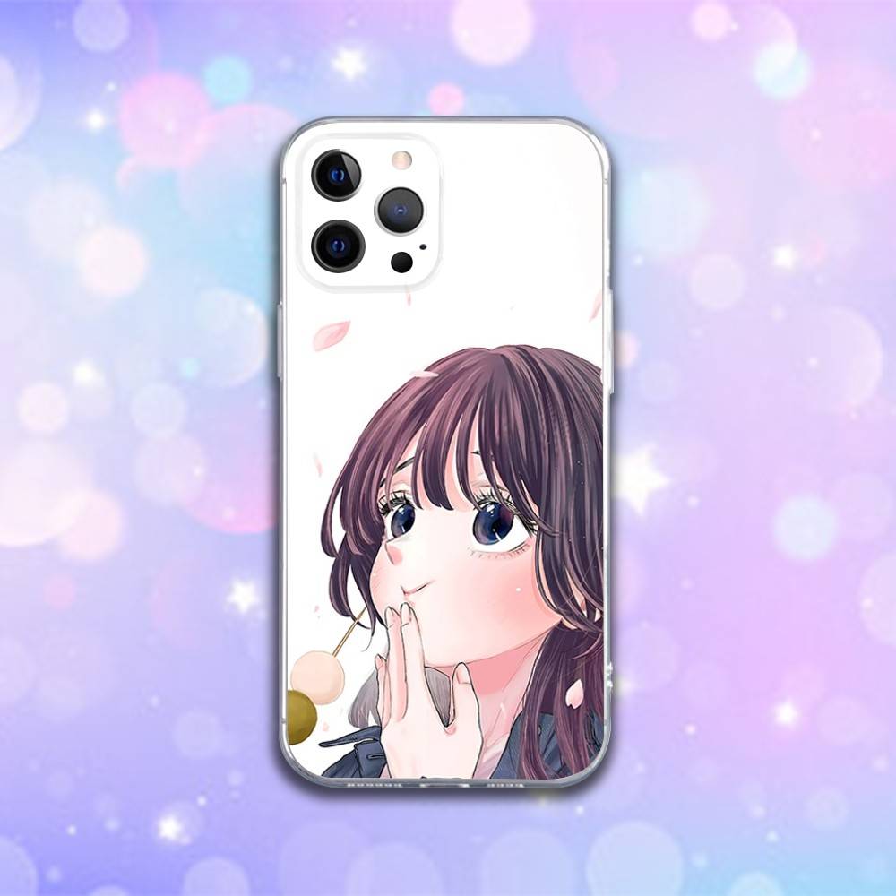 Чехол для телефона Kaoru Hana Wa Rin To Saku для iPhone 16e,16,15,14,13,12,11 Plus,Pro,Max,XR,XS,X,Plus,SE,Mini Прозрачный Мягкий Чехол