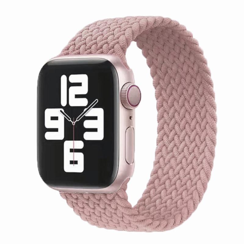 Плетеный ремешок из нейлоновой ткани Solo Loop для Apple Watch Band 44 мм 40 мм 38 мм 42 мм эластичный браслет для Iwatch Series 6 SE 5 4 3